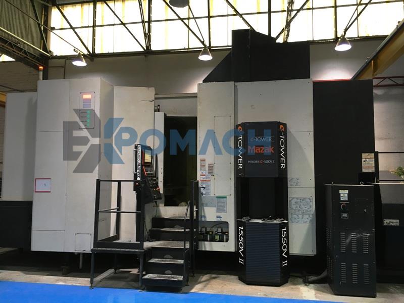 MAZAK INTEGREX E1550V 10II 5AXIS VERT. TURNING AND MACHINING CENTER