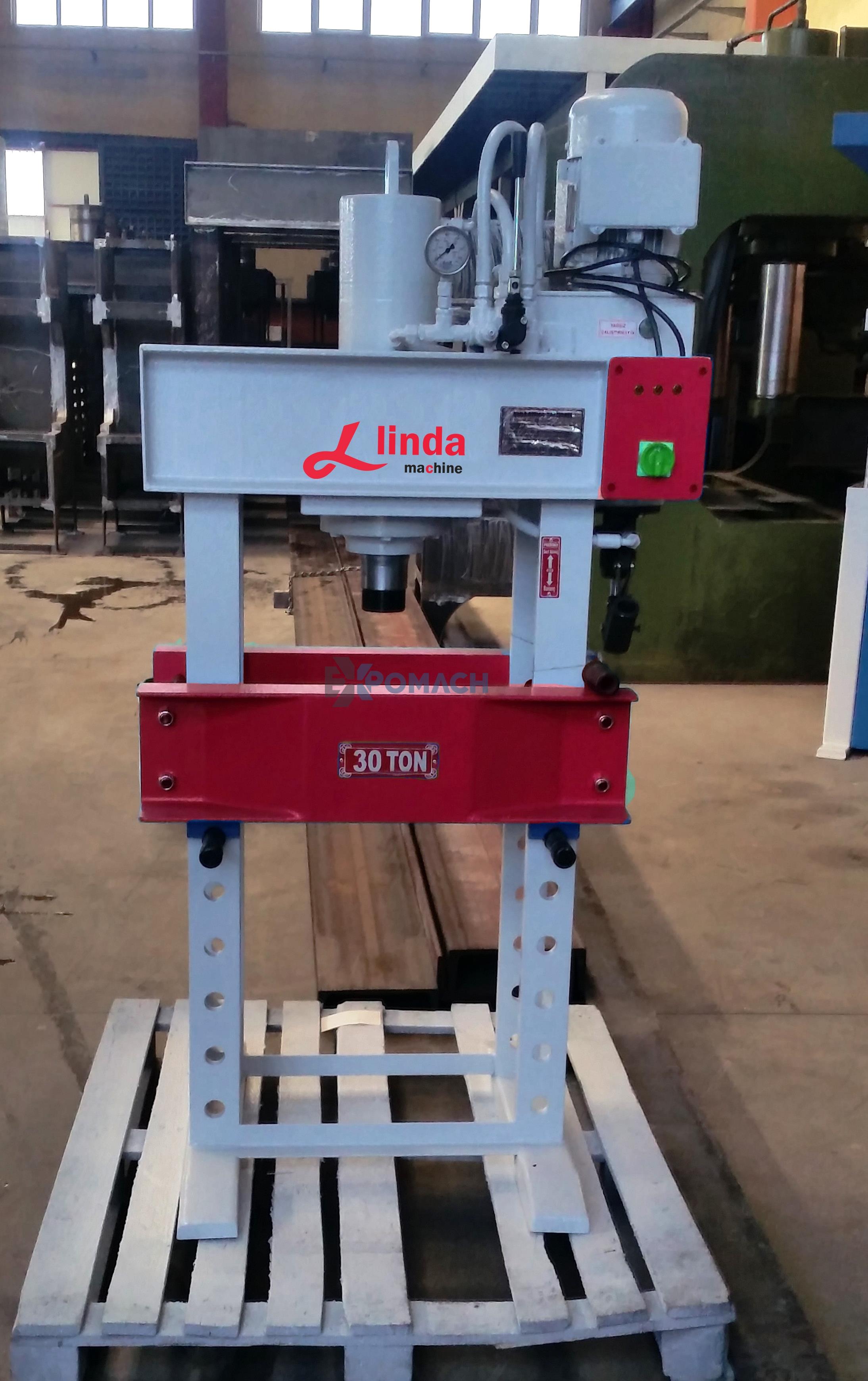 30 Ton Motorized Arm Hydraulic Workshop Press- Hydraulic Workshop Press