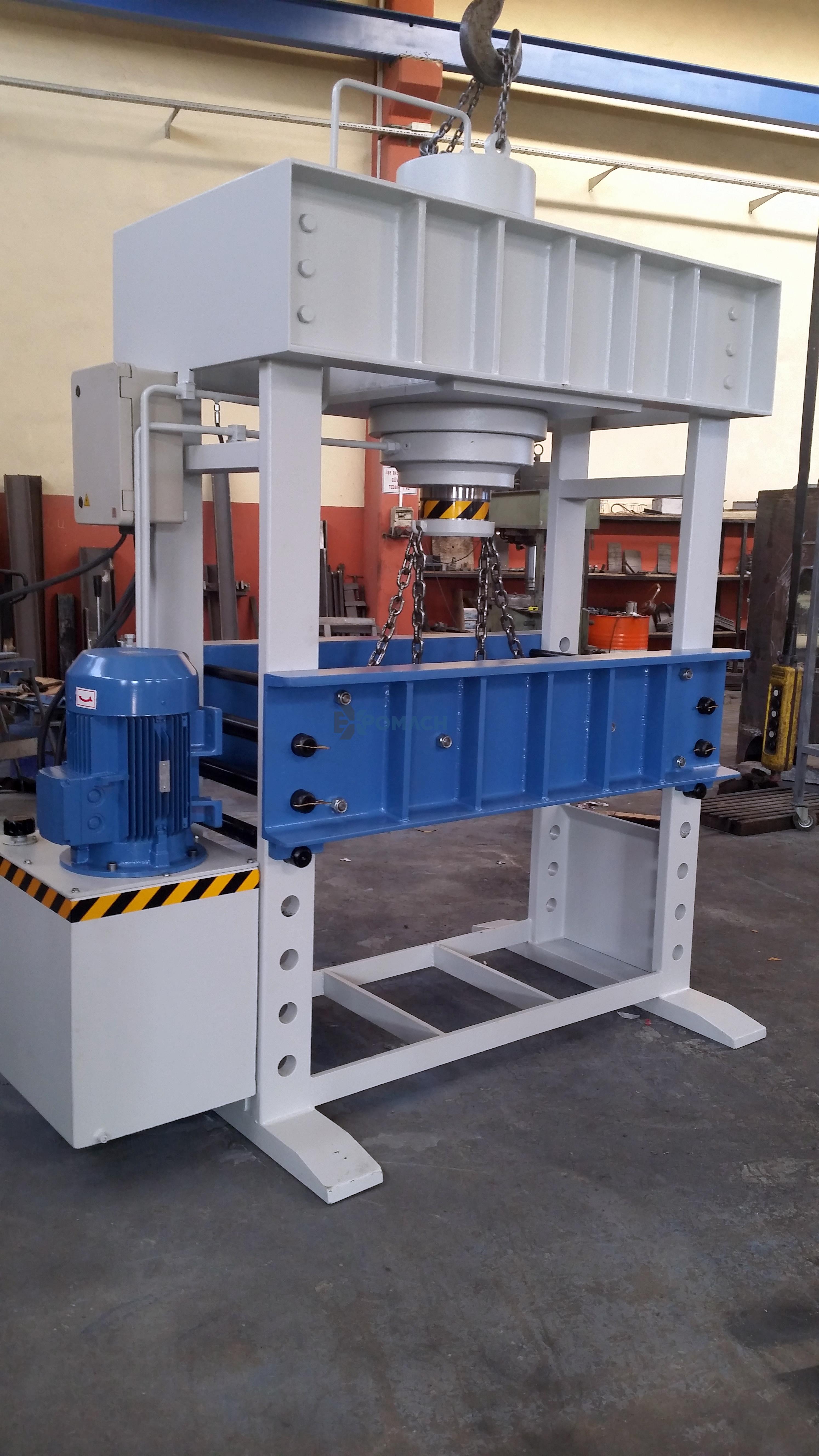 300 Ton Motor Hydraulic Workshop Press - Hydraulic Workshop Press