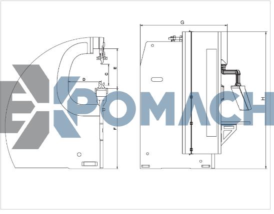 CNC 1600 x 60 Ton Ums Abkant Pres - Press Brake ( SIFIR )