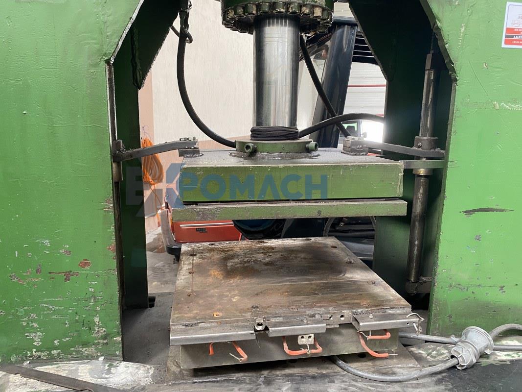 200 Ton Kauçuk Press 500 x 500 Tabla