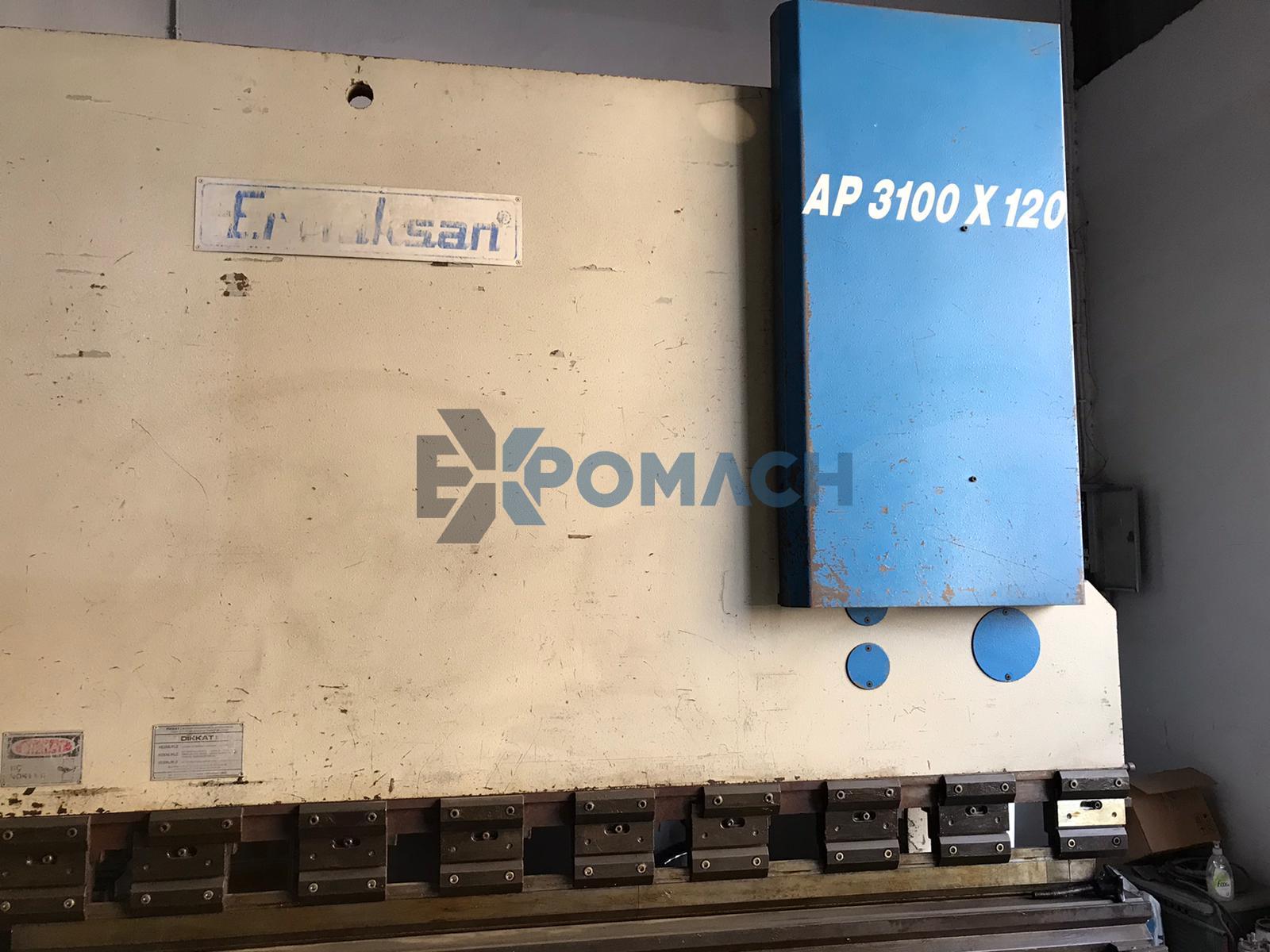 Ermaksan 3 meter 6 mm Press Brake