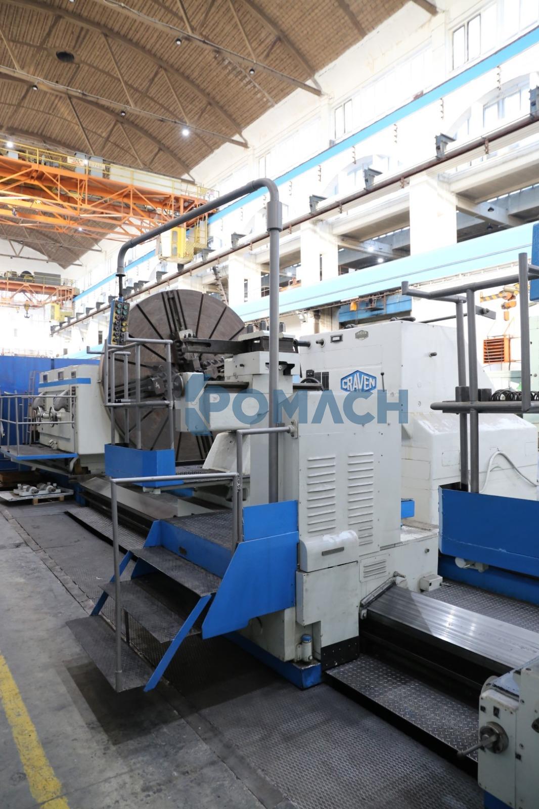 Heavy duty lathe Craven 3684 x 15000 mm