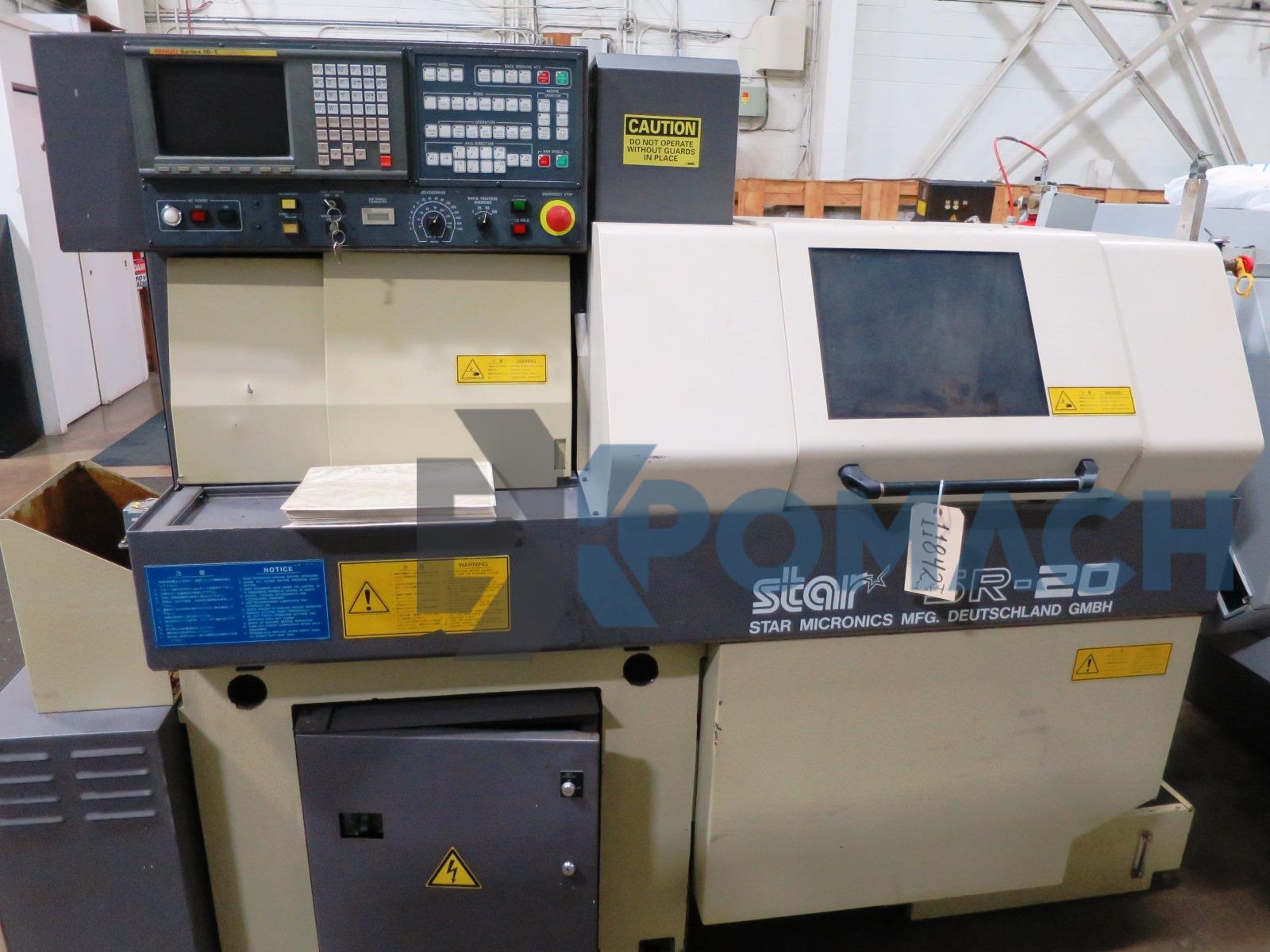 STAR SR20 MULTI AXIS SWISS TYPE SLIDING HEADSTOCK CNC AUTOMATIC LATHE - 2012