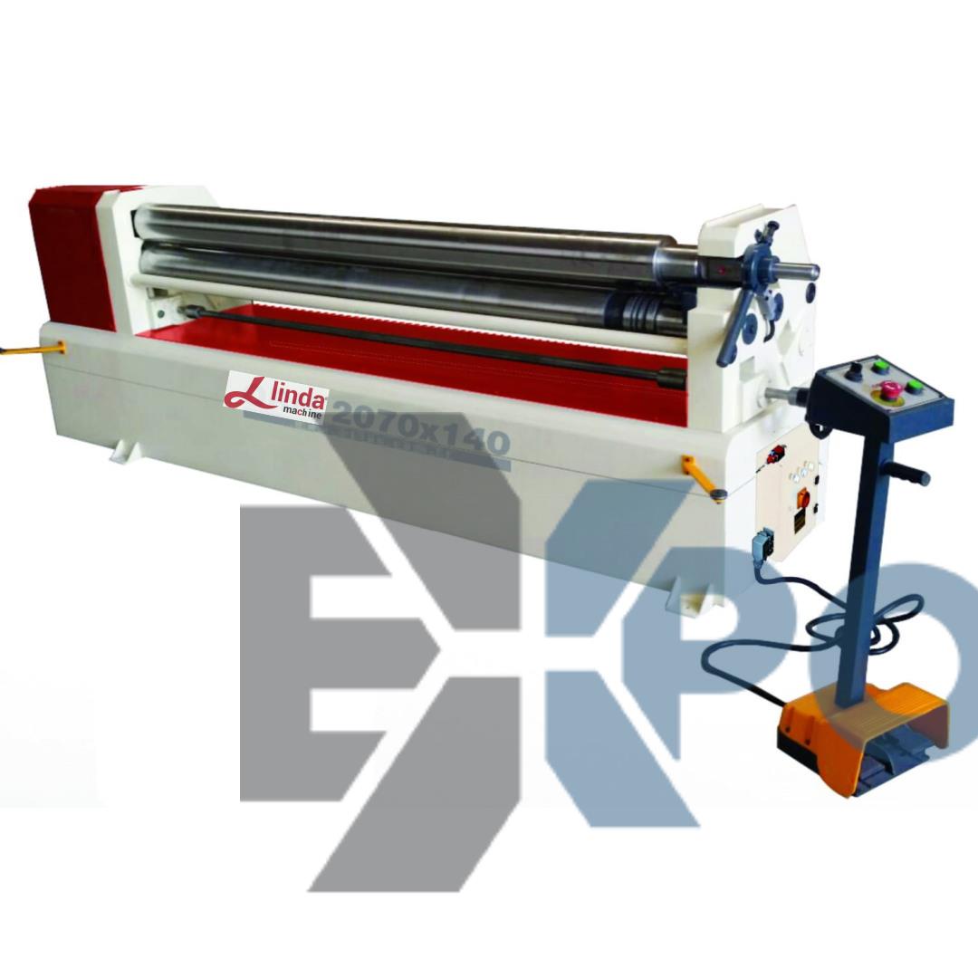 2070 x 140 x 3 Batch Bending Machine - 3 batch cylinders