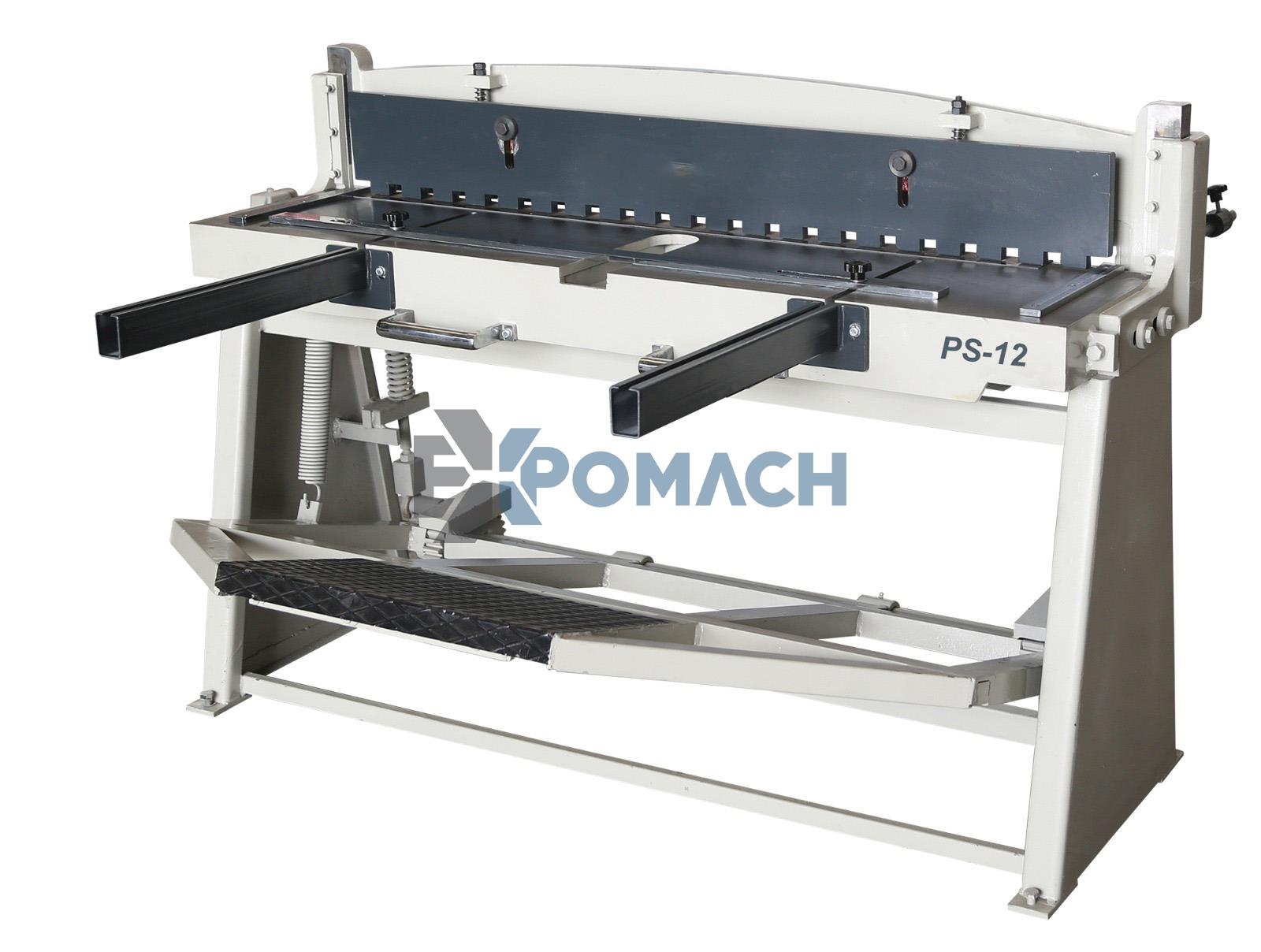 PS-12 1320×1,2mm Ayak Pedallı Makas - guillotine shear