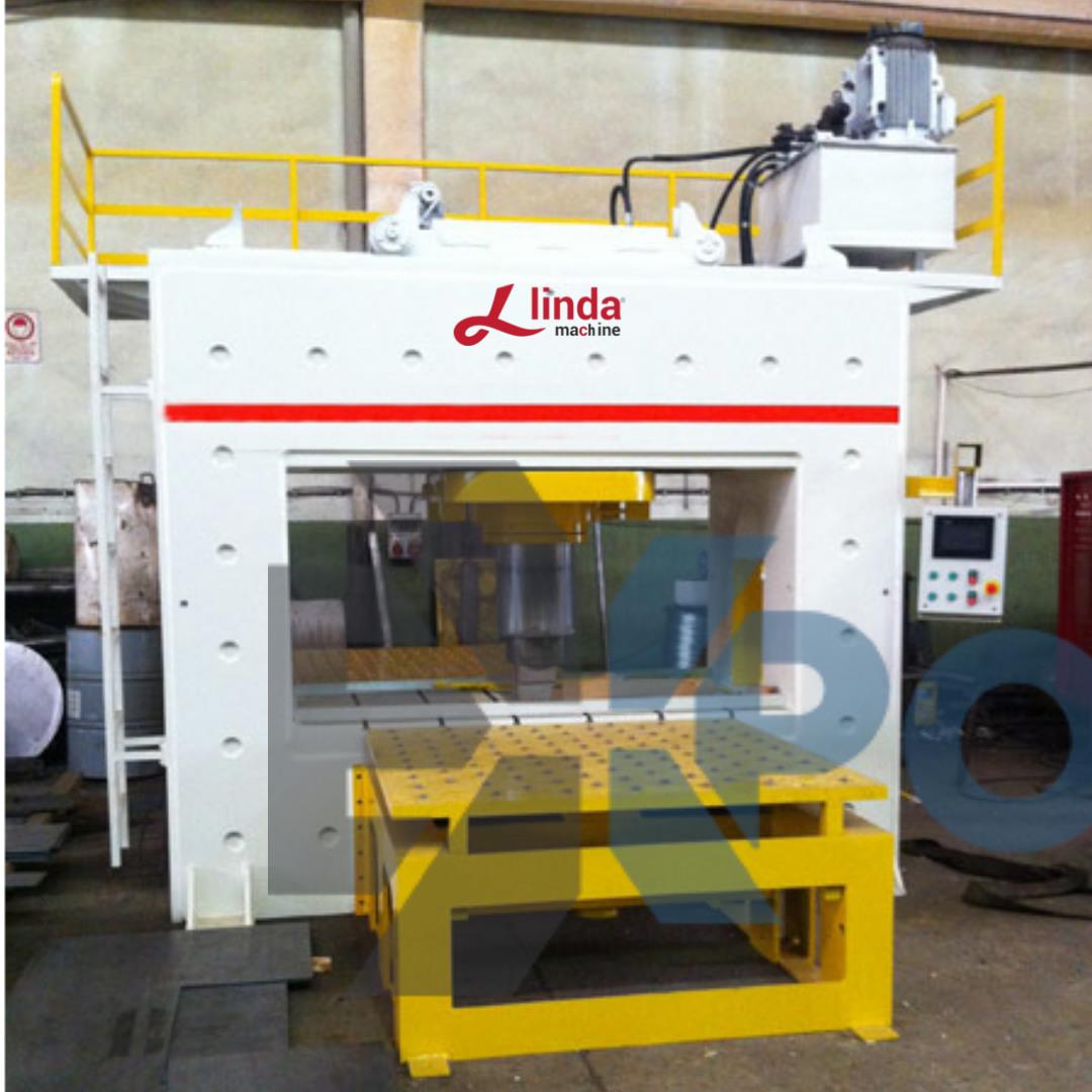 600 Tonluk Doğrultma Press Linda Machine Marka - Straightening Press