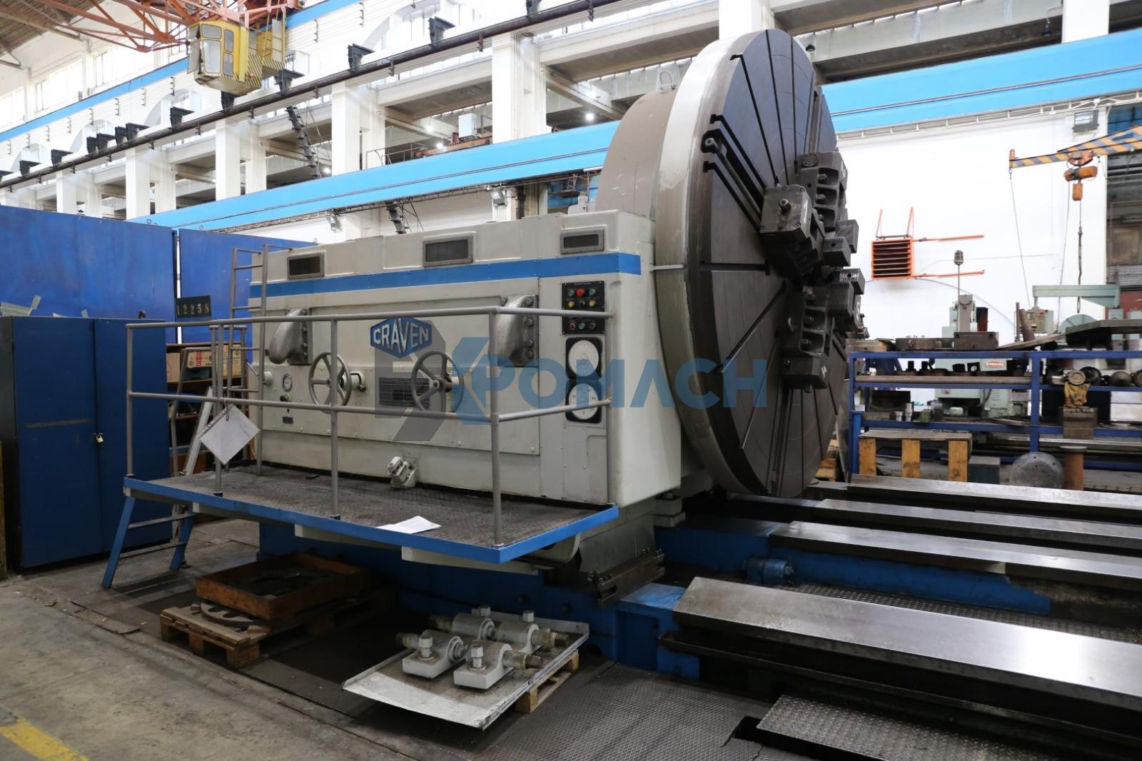 Heavy duty lathe Craven 3684 x 15000 mm