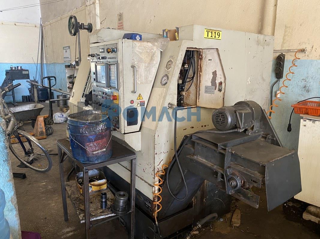 YANG ML 15-A 6 İNÇ 1999 Model Kapalı Kart CNC Torna