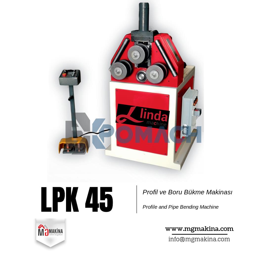 LPK 45 Profile and Pipe Bending Hydraulic Machine - Profile and Pipe Bending
