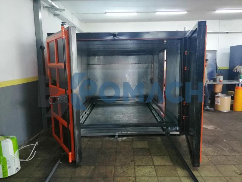 ELECTROSTATIC POWDER COATING OVEN