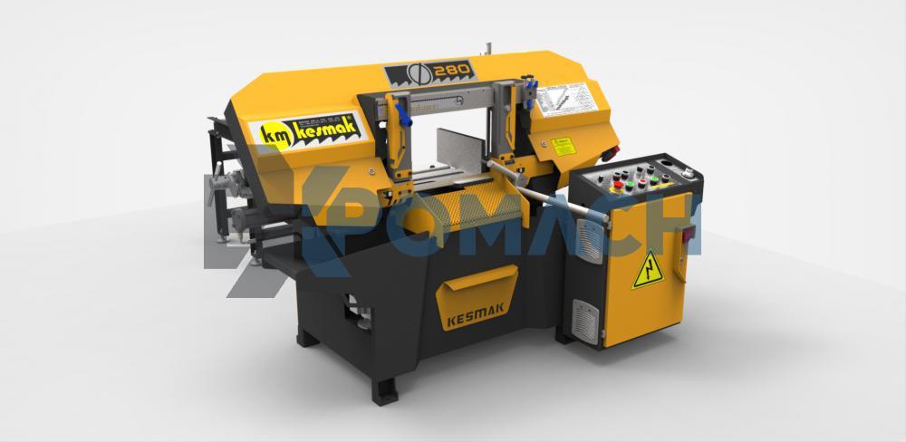 KMY 280 Semi-Automatic Bandsaw (Kesmak brand)