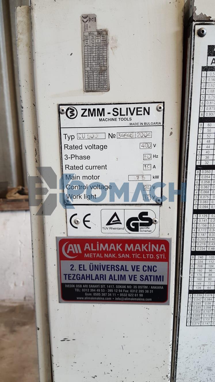 2 METRE ZMM SLIVEN ÜNİVERSAL TORNA TEZGAHI