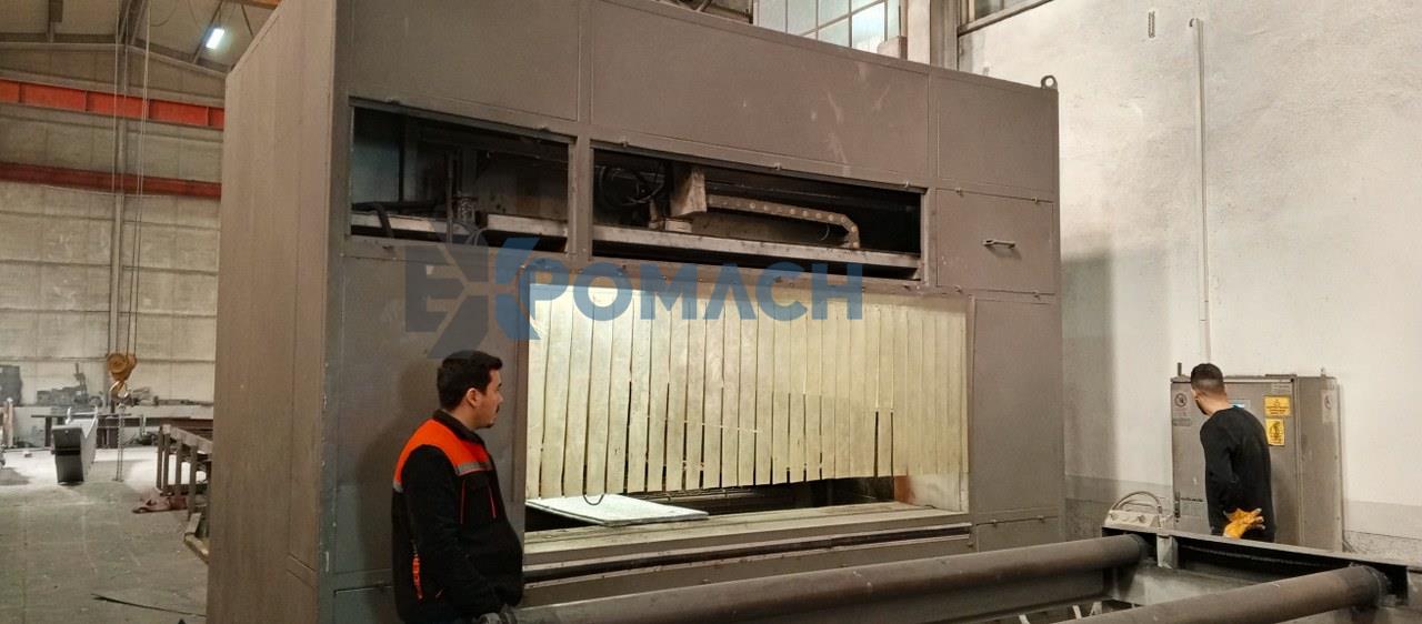 SAFA SP2000 Painting Otomatik Boya Makinası TABLA 2250mm