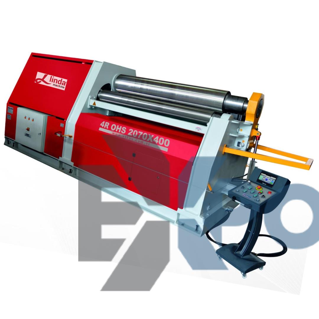 2070 x 400 x 4 Roll hydraulic cylinder - 4 batch Hydraulic cylinder