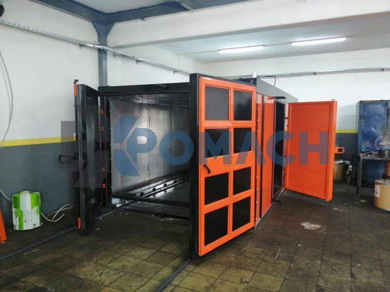 ELECTROSTATIC POWDER COATING OVEN