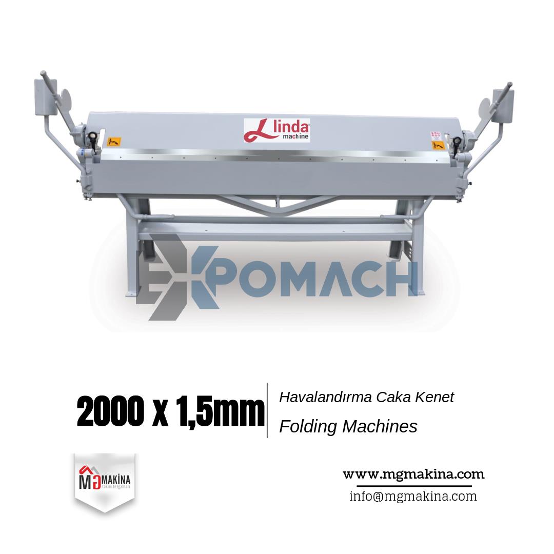 CKP 2020 x 1,5 mm Havalandırma Caka Kenet - Folding Machines