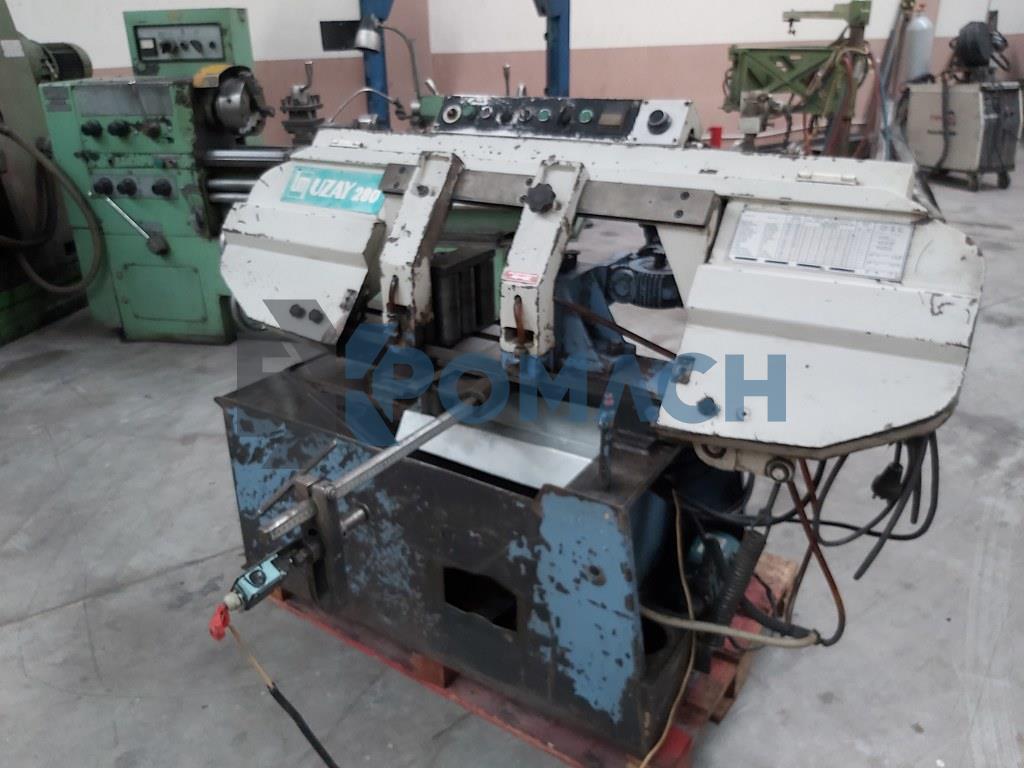 280mm Tam Otomatik Uzay Marka Şerit Testere 1995 Model -280mm Fully Automatic Space Brand Band Saw 1995 Model