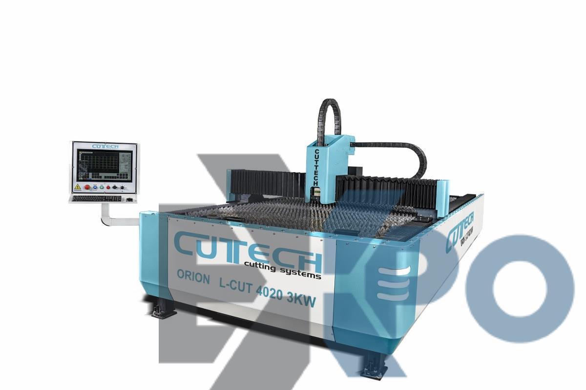 Cuttech 2000 x 4000 x 3 Kw Laser Machine