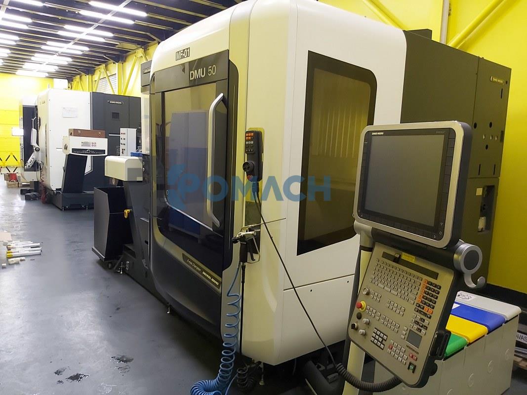 Dmg Mori DMU 500 5 Eksen 2018 Model İşleme Merkezi