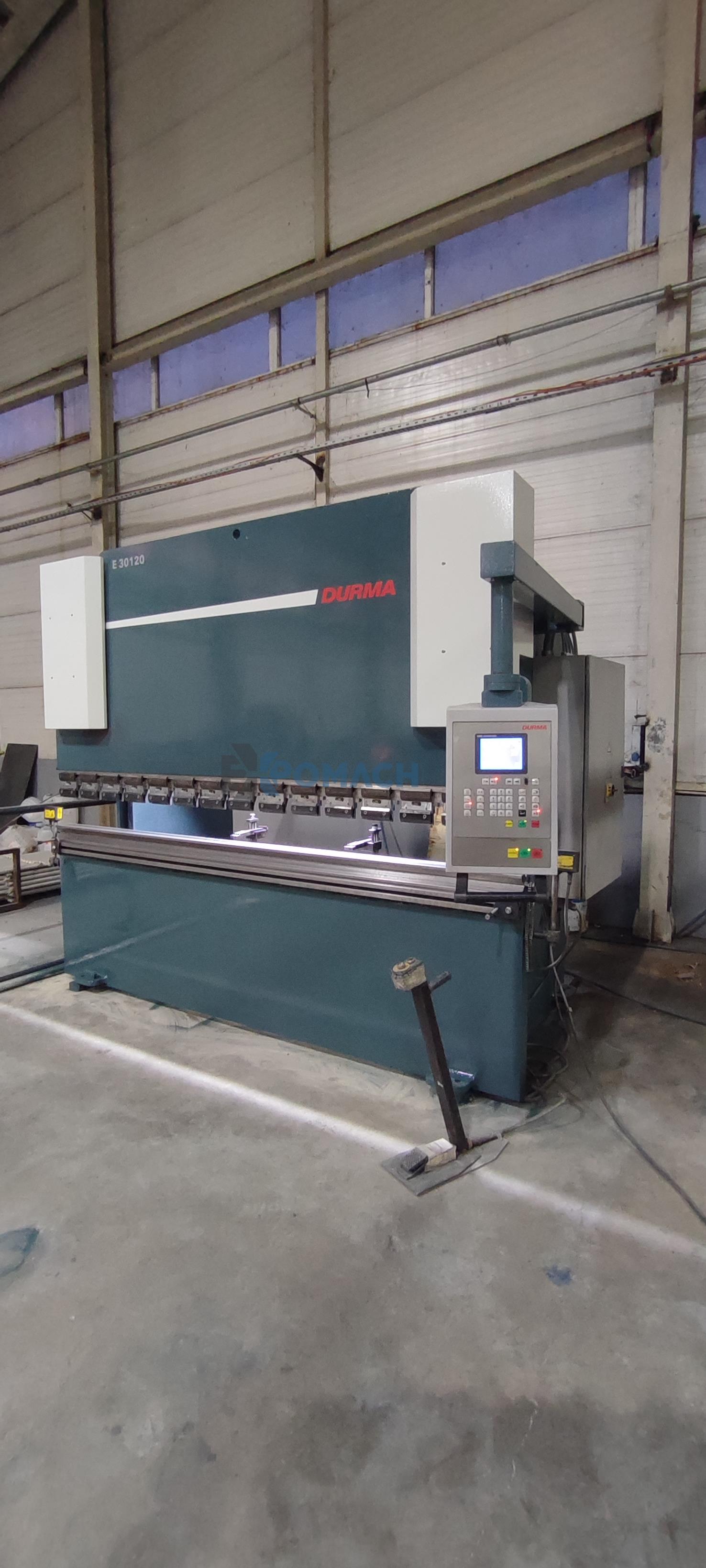 Durmazlar 3 Metres 120 tons Press Brake