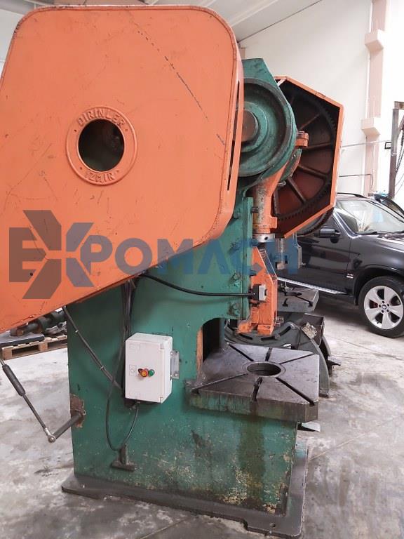 100 Ton Dirinler Eccentric Press