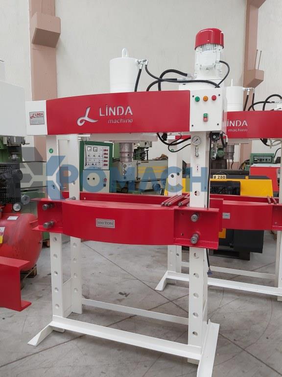 100 Ton Arm Motor Linda Machine Hydraulic Workshop Press