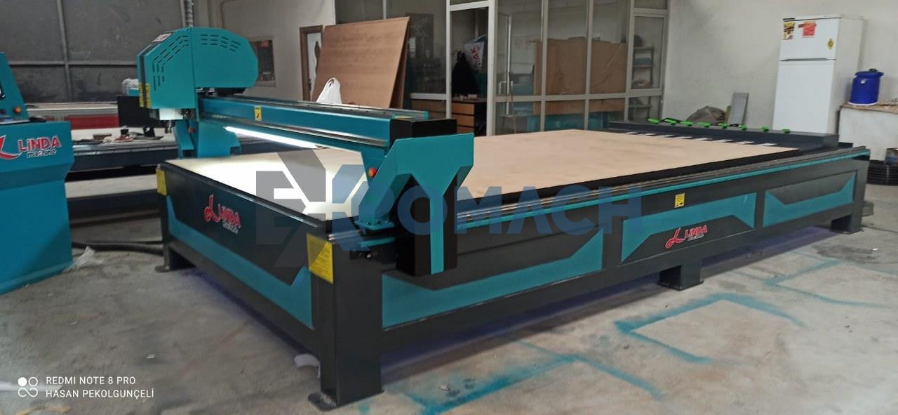 Cnc Router İsteğe Ğöre Ölçü ve Özellikte Yapılabilir