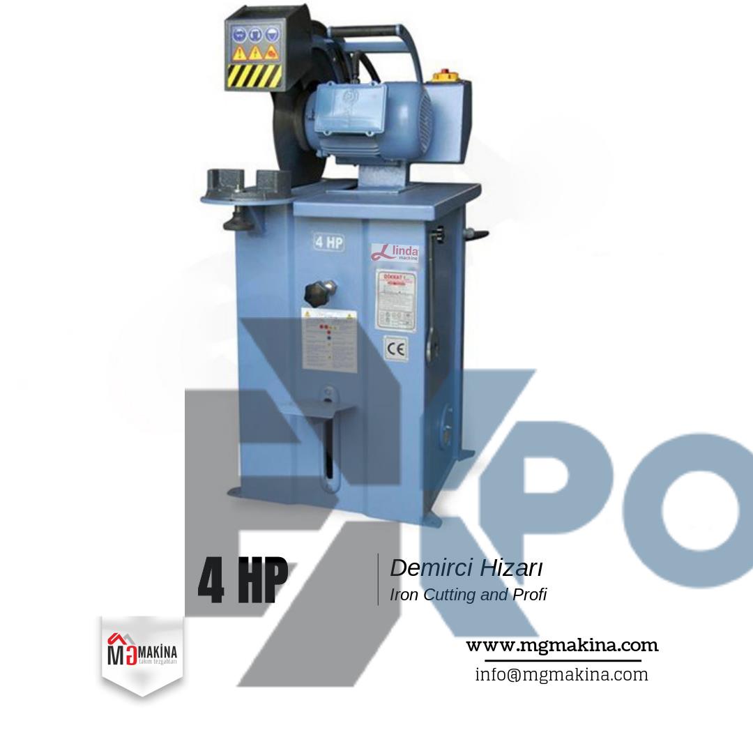DPK-4HP Demir ve Profil Hizarı - Iron And Profile Shearing Machine