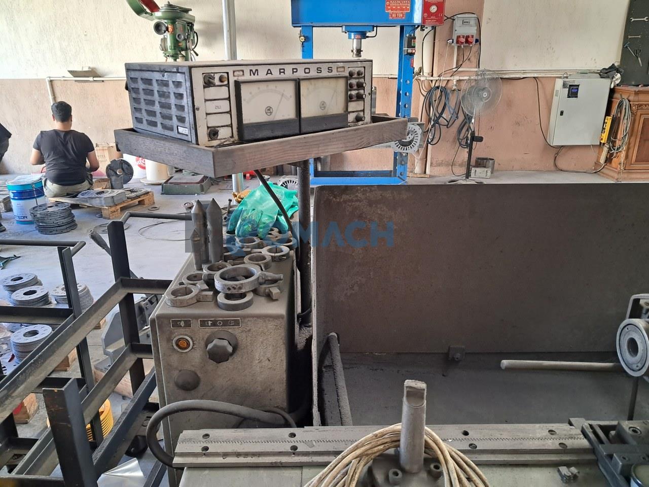Cylinder Grinding Machine, Karstens Brand, Diameter 400, Length 800, With Hole Apparatus