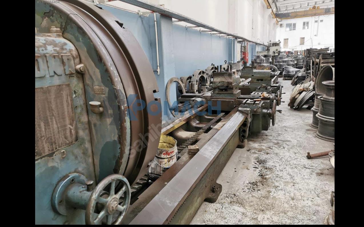 12M - 1400 diameter lathe machine (American)