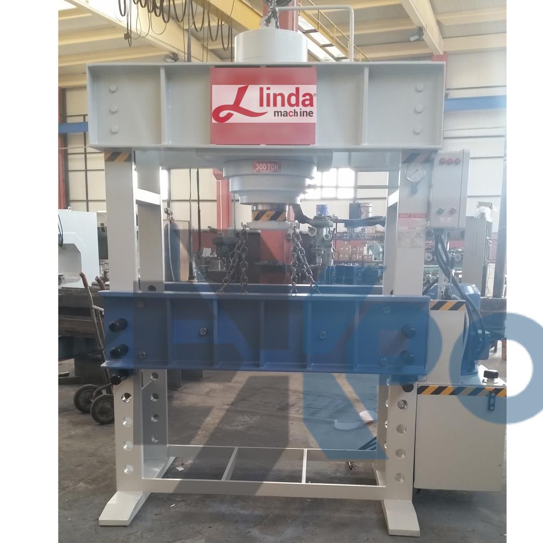 300 Ton Motor Hydraulic Workshop Press - Hydraulic Workshop Press