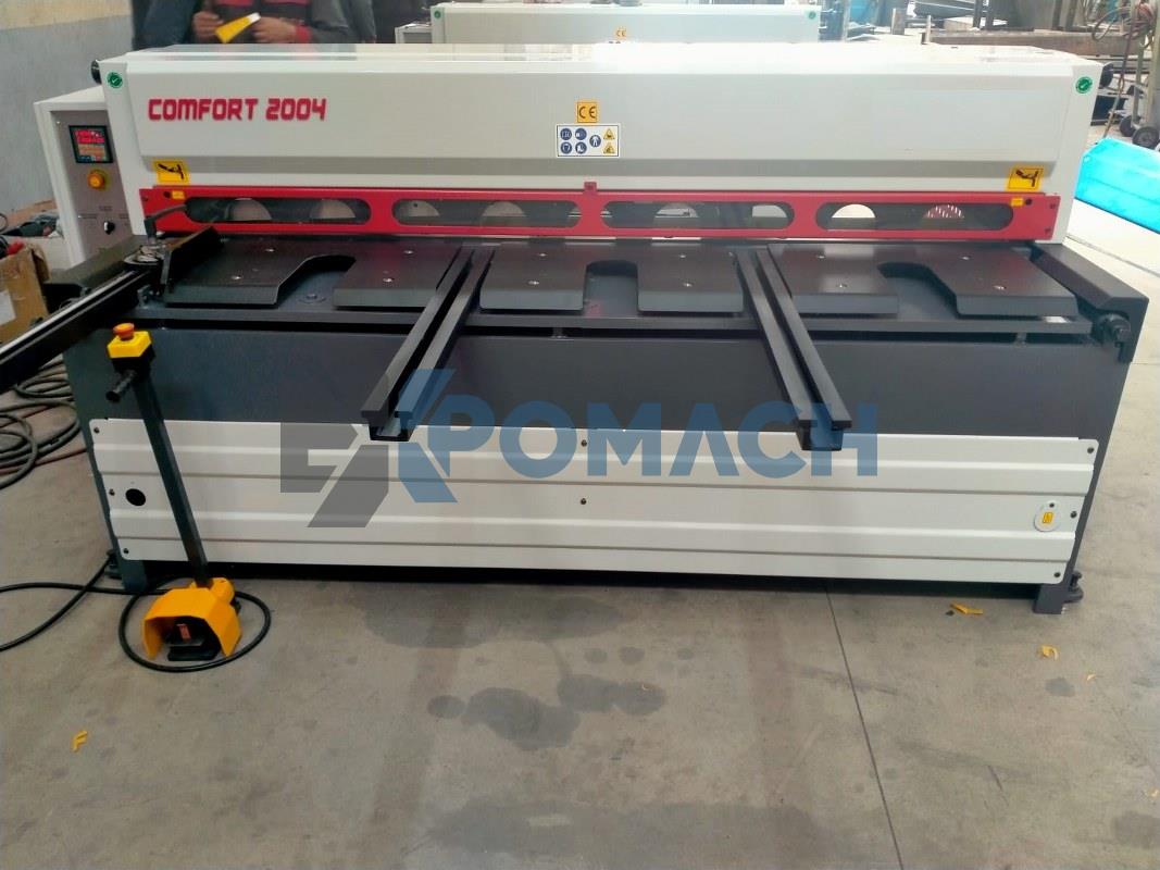 LRGM 2050 x 4mm Rediktörlü LİNDA Machine Marka Giyotin Makas