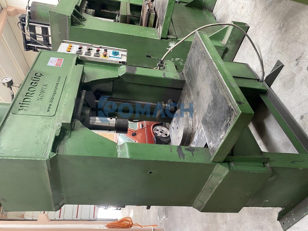 200 Ton Kauçuk Pres 500 x 500 Tabla