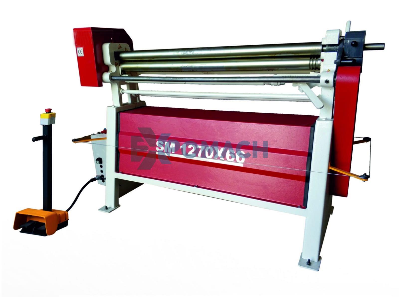 1270 x 66 x 3 Batch Asymmetric Roller Machine - Asymmetric Roller Machine