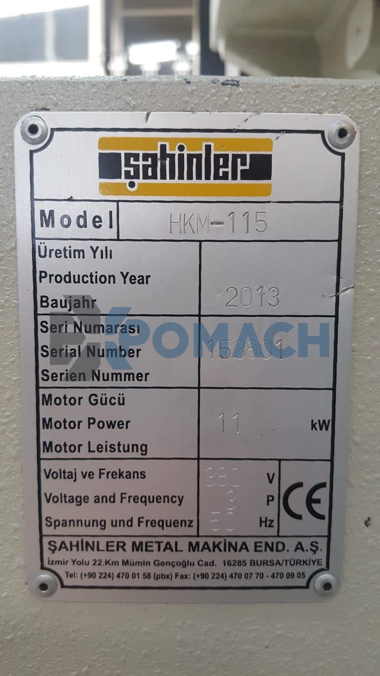 Sahinler HKM-115 Iron Work Machine