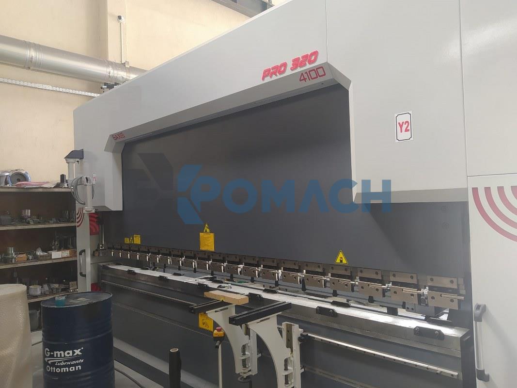 PRO 4100 mm, 320 Ton, 6 Axis Motor, Crowning Machine Press Brake (LINDA Machine)