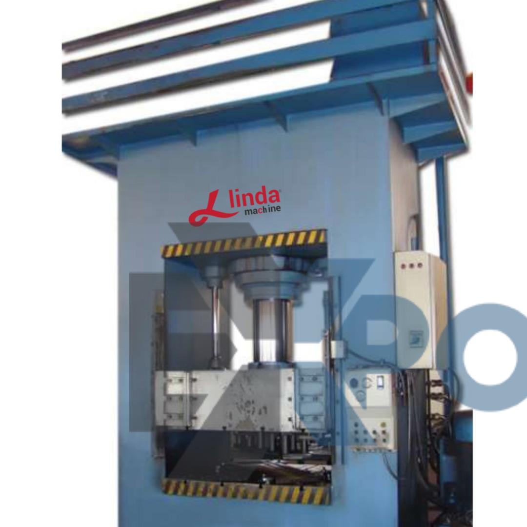 500 Ton Hidrolik  Sıvama Press Linda Machine Marka - Hydraulıc Workshop Press