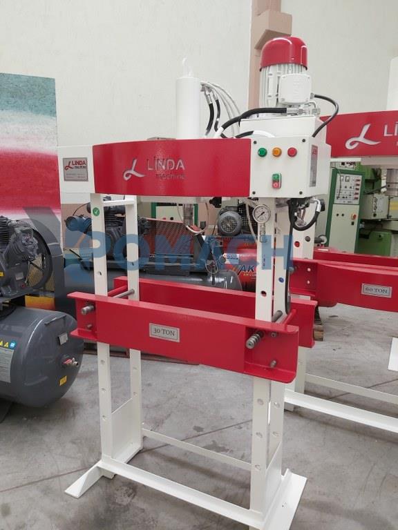 30 Ton Arm Motor Linda Machine Hydraulic Workshop Press