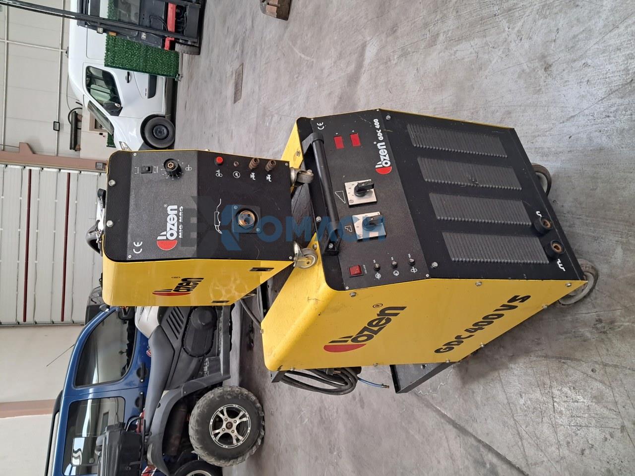 GDC 400 VS Water Cooled Gas Welding Machine with Bag (Özen 2015 Model)