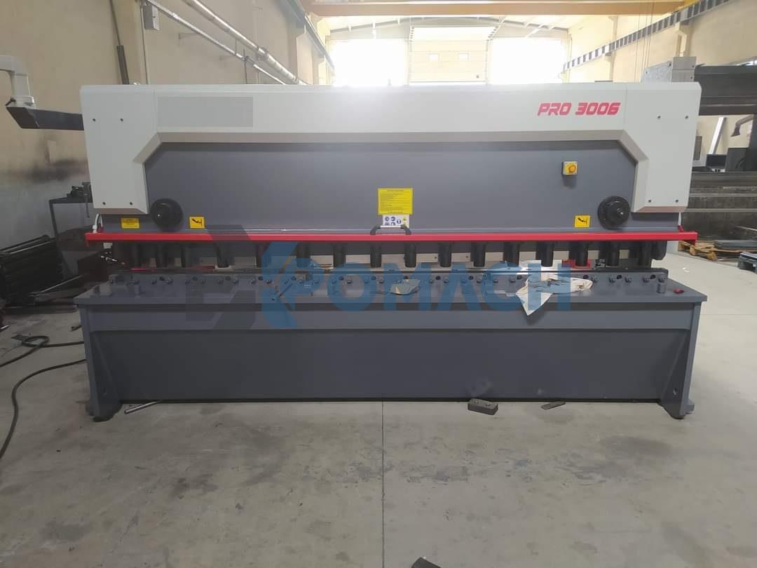 3000 x 6mm Hydraulic Guillotine Shear - Guillotine shear ( NEW )