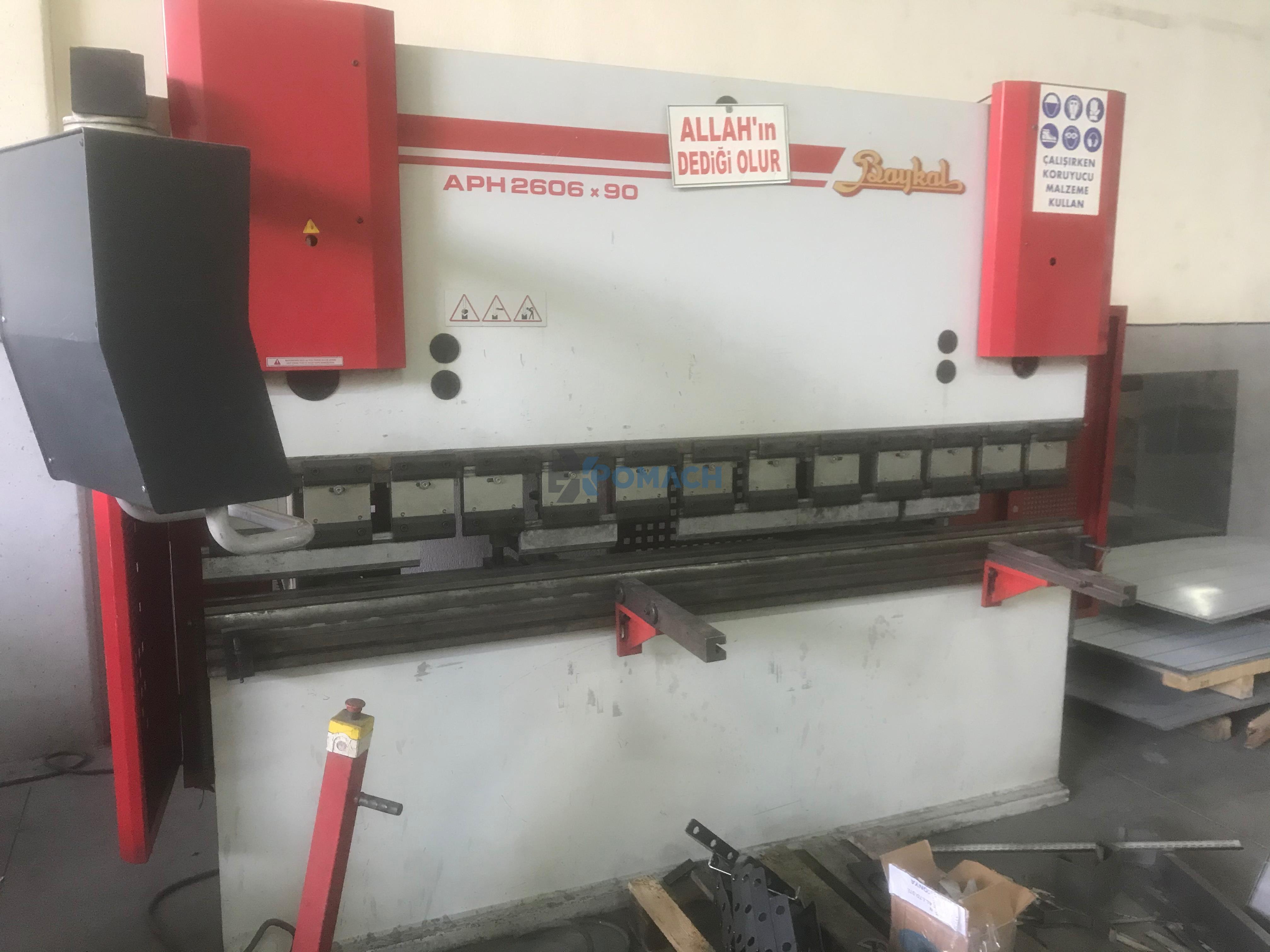 Baykal 2600x90 Press Brake-Shearing Set