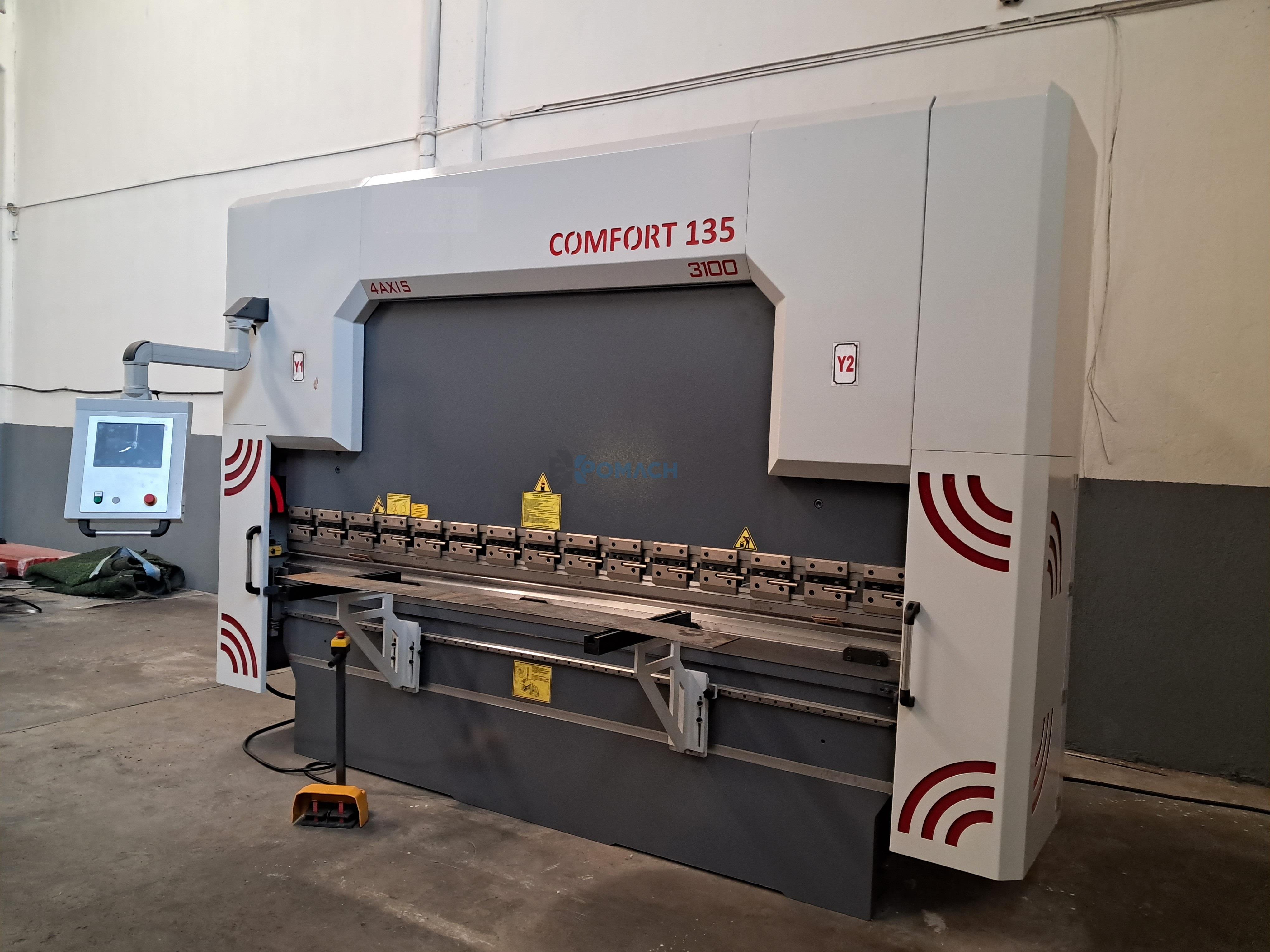 CNC 3100 mm 135 Ton 4 Axis Press Brake (LINDA MACHINE)