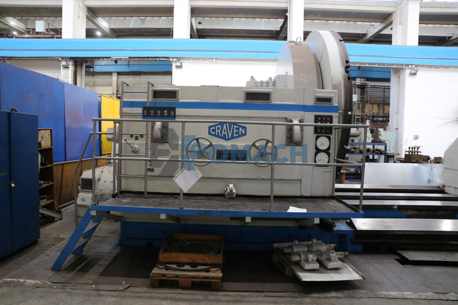 Heavy duty lathe Craven 3684 x 15000 mm