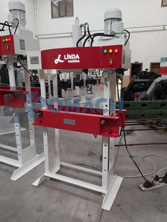 30 Ton Arm Motor Linda Machine Hydraulic Workshop Press