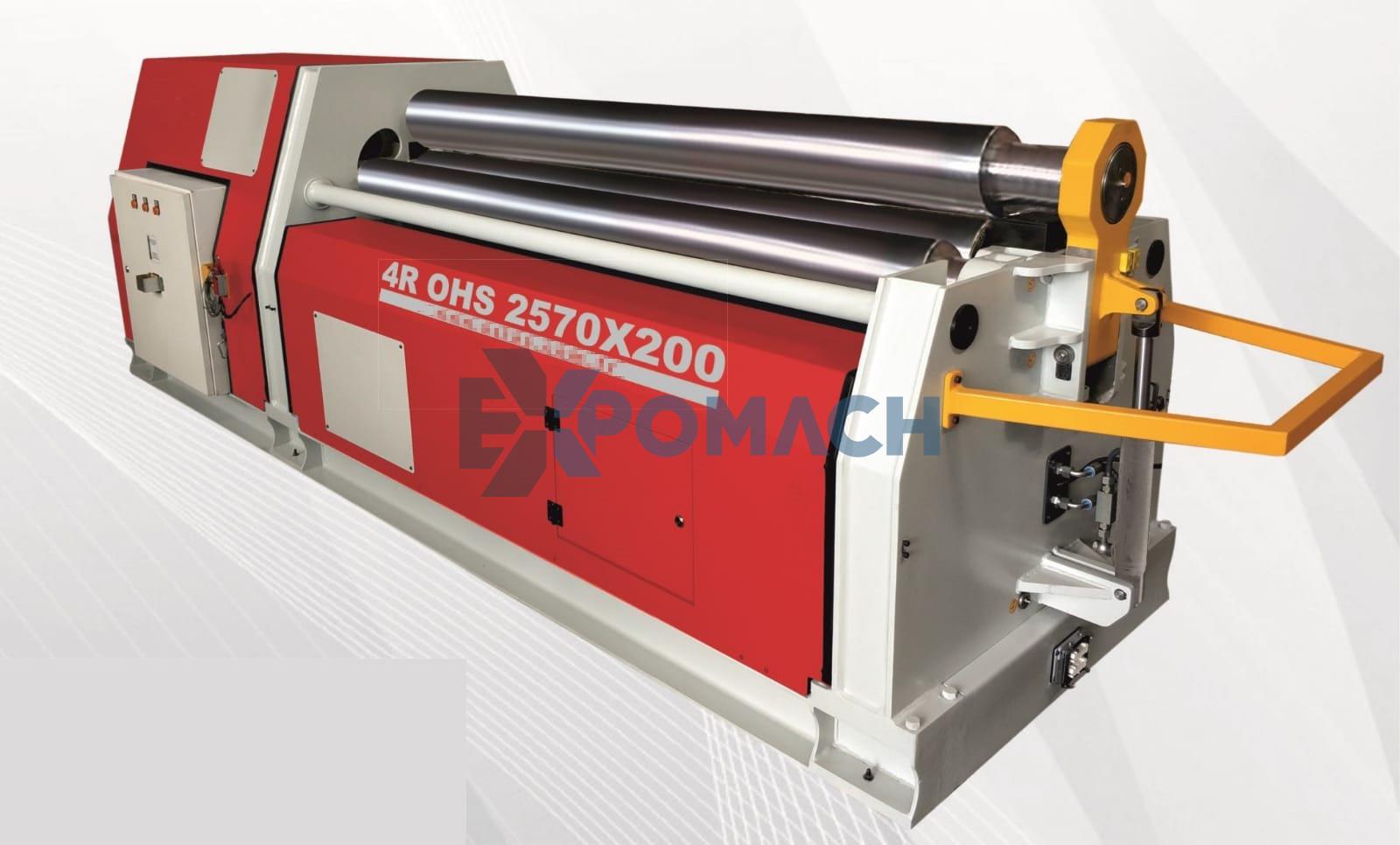 2570 x 200 x 4 Roll Hydraulic Cylinder Machine - 4 batch Hydraulic cylinder