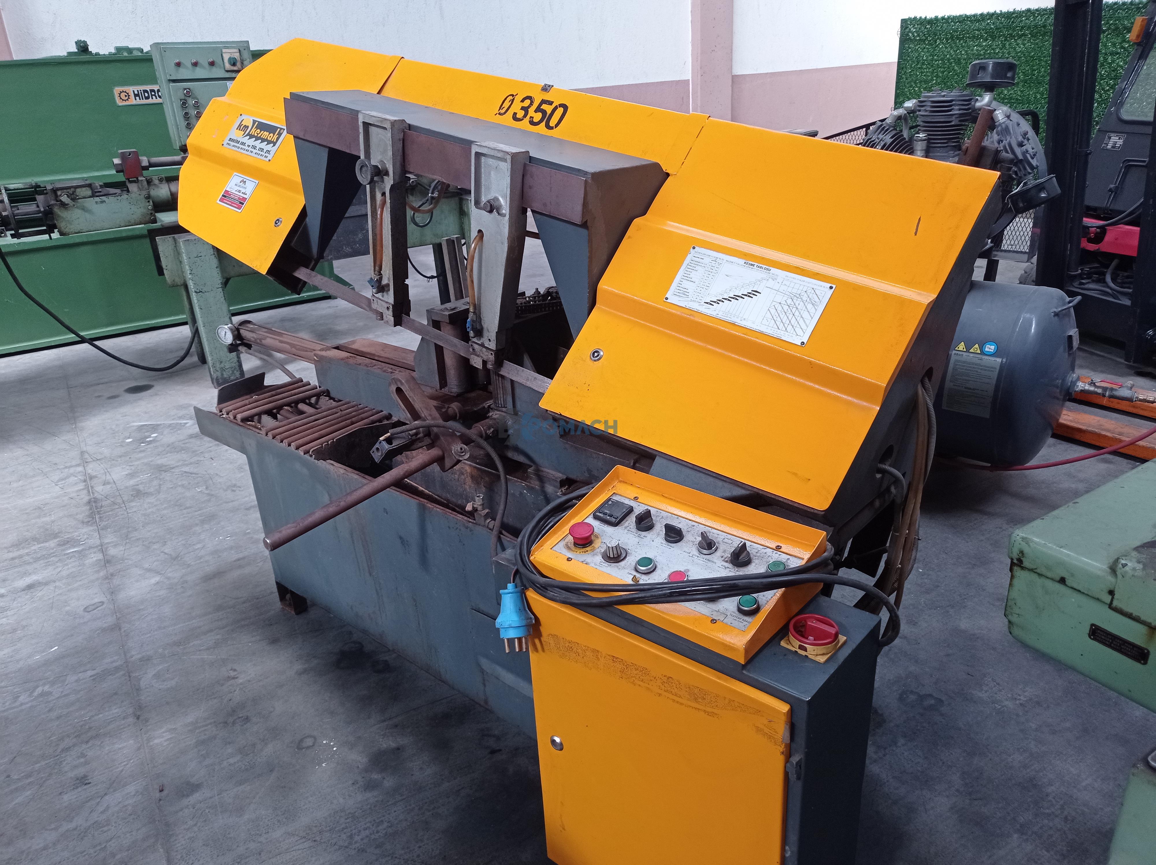 350mm Fully Automatic Hydraulic Clamping Band Saw