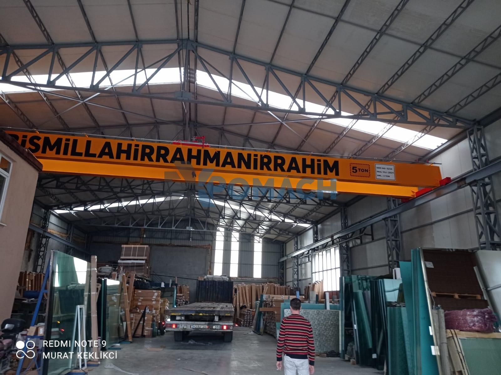 Double Entry Bridge Overhead Cranes