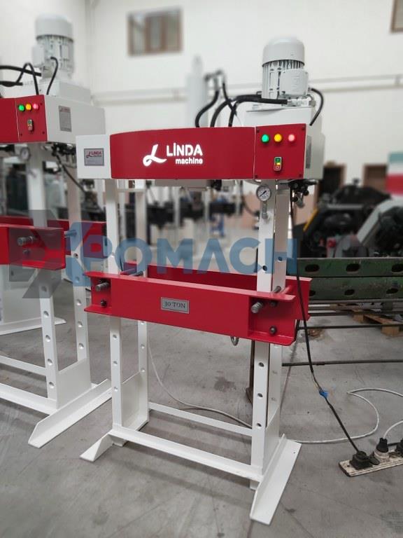 30 Ton Arm Motor Linda Machine Hydraulic Workshop Press