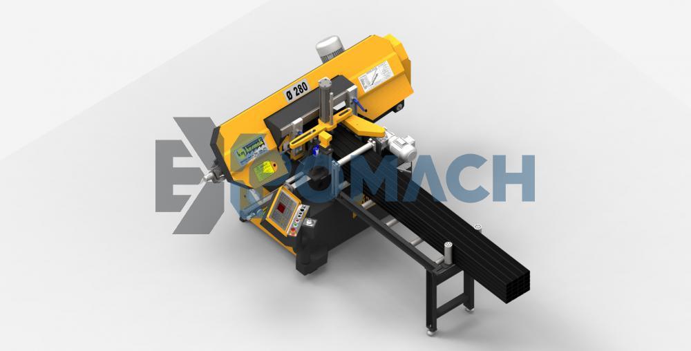 KME DG GK 280 Fully Automatic Electronic Angled Band Saw (Kesmak)